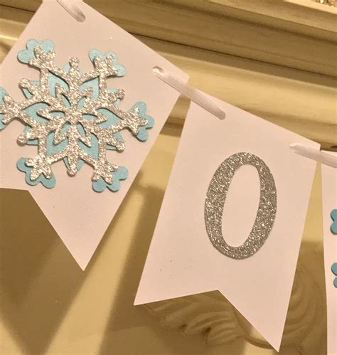 Excited To Share This Item From My Etsy Shop Snowflake Birthday Party