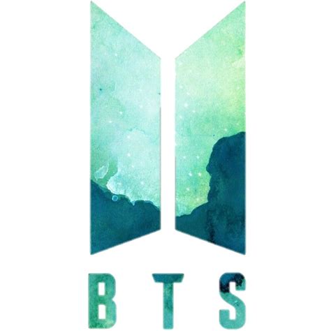 The meaning behind the new bi brand identity is bts protecting youths from prejudice. "Green BTS Logo Sticker" by manzae | Redbubble
