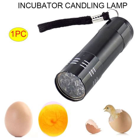 Incubator Eggtester Egg Incubator Candling Lamp 9 Led Super Cold Egg Candling Lamp Incubation