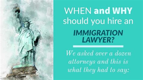 Make your own judgement and select. When and Why should you hire an immigration lawyer? - The ...