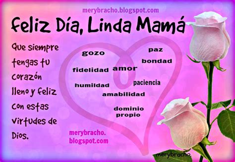 Madre Linda Y Especial Que Tengas Un Corazón Feliz Poema Corto Para Mamá