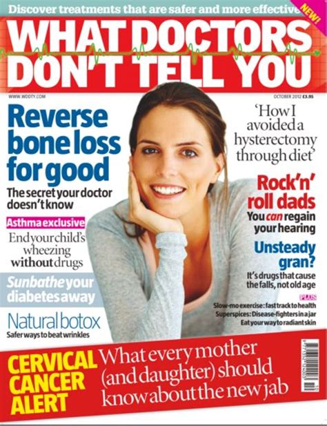what doctors don t tell you magazine essentially yours