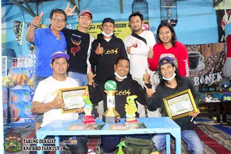 Tarung Derajat Kna Bird Farm Cup 1 Surabaya 1 Lb Mugiwara Hatrik