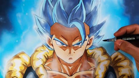 That epic battle goes through some the final battle between ssb gogeta and ssj broly is one of the most epic fights in dragon ball history, but the fused warrior's stand against the. Cómo Dibujar a Gogeta SSJ Blue paso a paso | Dragon Ball ...