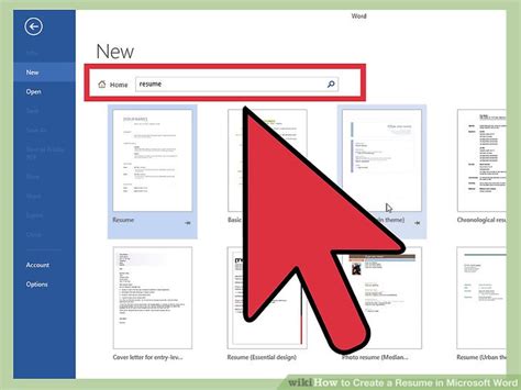 Download now 5 kombinasi warana terbaik untuk presentasi anda. 4 Ways to Create a Resume in Microsoft Word - wikiHow