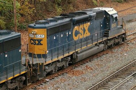 Sd40 2 Csx Train Railroad