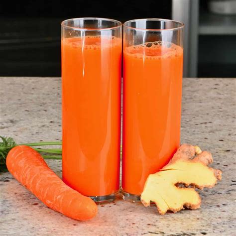 Refreshing Carrot Ginger Juice 2 Methods Alphafoodie