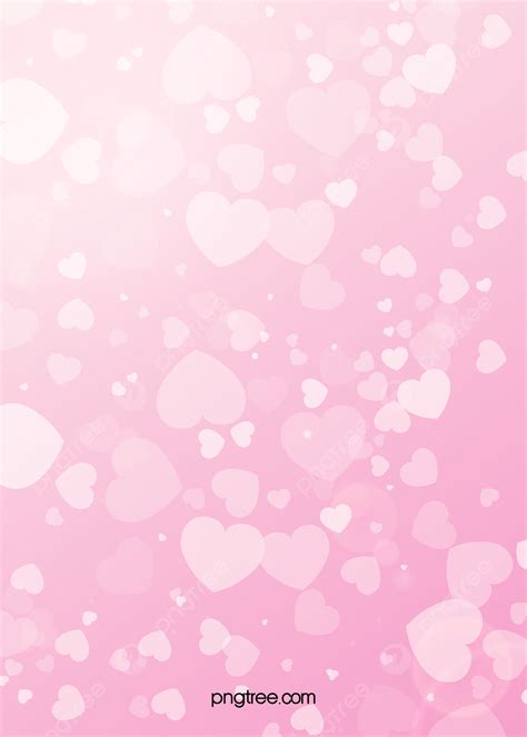 Romantic Love Pink Background Wallpaper Image For Free Download Pngtree