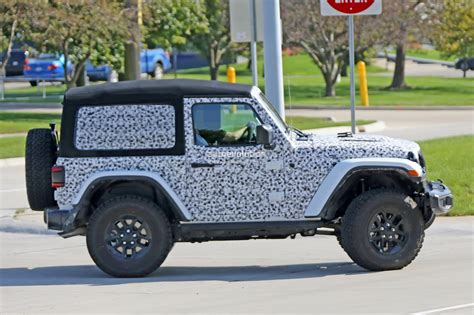 SPIED: pics JL Wrangler 2-Door Shows Off the New Soft ...