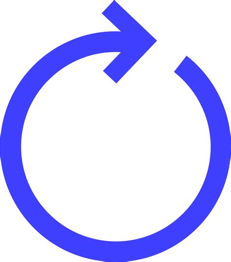 Big Image Blue Circle Arrow Png Clipart Large Size Png Image Pikpng