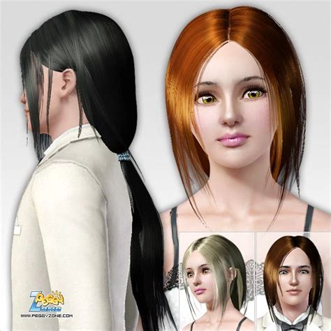Man Ponytail Ponytail Hairstyles Mens Hairstyles Sims 3 Male Hair