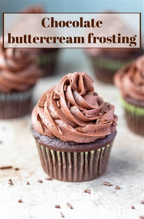 This Easy Chocolate Buttercream Frosting Is Silky Chocolate Perfection Made With Cocoa Powder