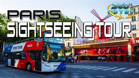Paris Sightseeing Tour 360° Vr Youtube
