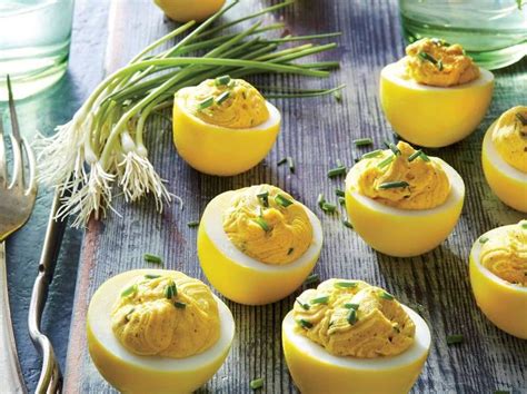 Turmeric Pickled Deviled Eggs Easter Cooking Recipes Gluten Free