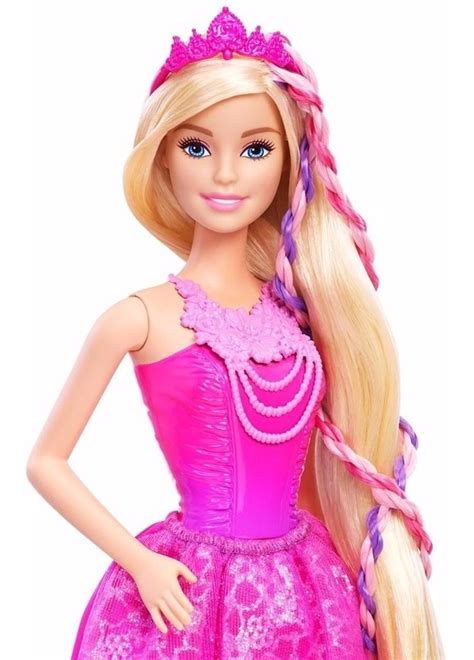 Boneca Barbie Princesa Penteados Mágicos Mattel R 9999 Em Mercado