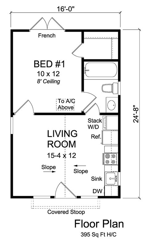 Small Dwelling Tiny Houses Floor Plans