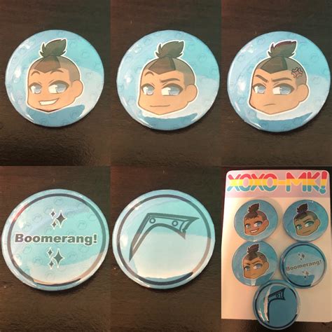 Avatar The Last Airbender Pin Sets Etsy