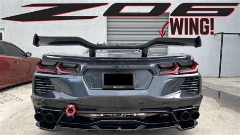 Cant Get A C8 Corvette Z06 Make Your C8 Look Like One With This Z07