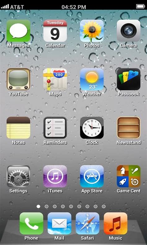 Iphone Lock Screen Theme Free Android Theme Download