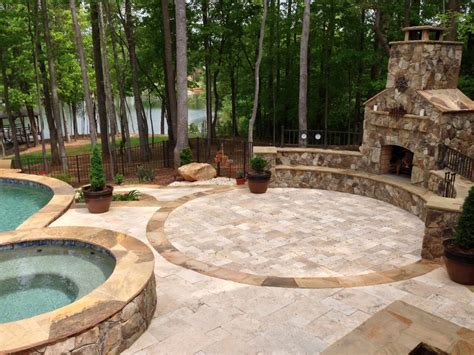 Sectionals For Outdoor Stone Fireplace — Randolph Indoor And Outdoor Design