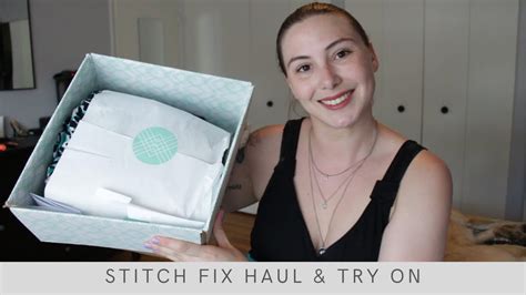 stitch fix haul and try on youtube