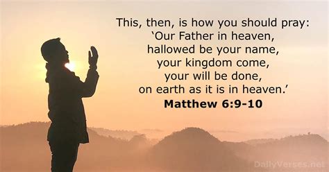 Matthew 69 10 Bible Verse