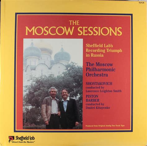 The Moscow Philharmonic Orchestra The Moscow Sessions 1987 Vinyl