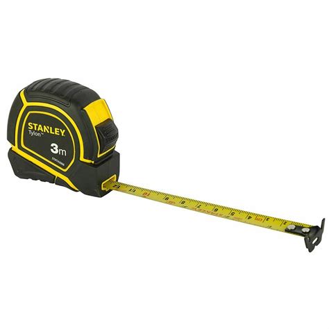 Stanley Stht43066 12 Tylon 3 Meters Measurement Tape In Rugged Rubber