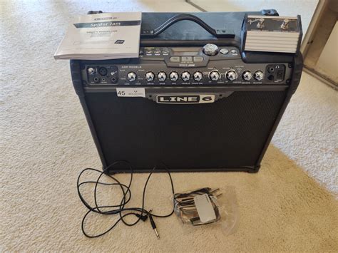 Spider Jam Line 6 300w Guitar Amp And Fender Foot Pedal
