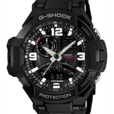 Free shipping for many products! Casio G-Shock Twin Sensor GRAVITYMASTER GA-1000FC-1A Mens ...