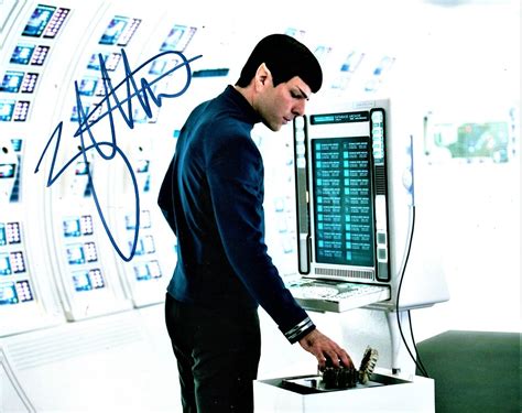 Zachary Quinto Signed Autographed 8x10 Star Trek Spock Ebay