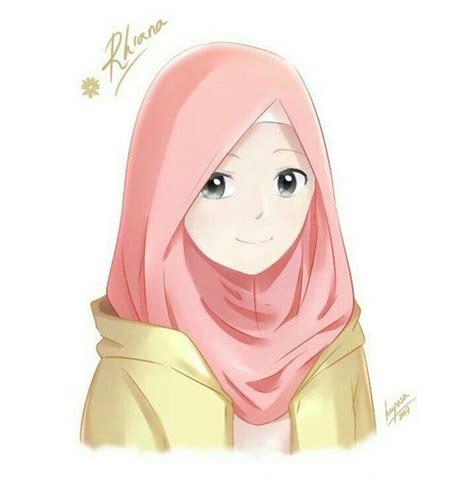 √ 105 Gambar Wanita Berhijab Kartun Bercadar Cantik And Lucu Banget