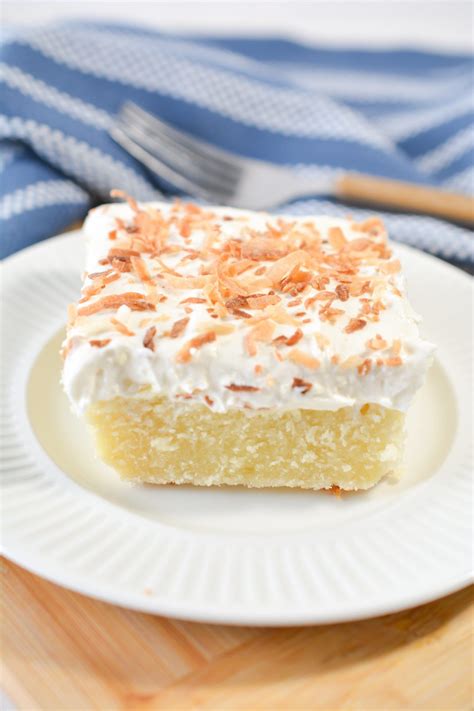Coconut Topped Cream Cheese Sheet Cake Sweet Peas Kitchen