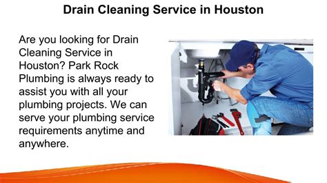 Ppt Drain Cleaning Service Houston Powerpoint Presentation Free