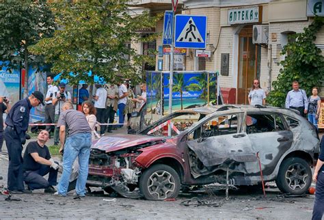 Pavel Sheremet Journalist In Ukraine Is Killed In Car Bombing The