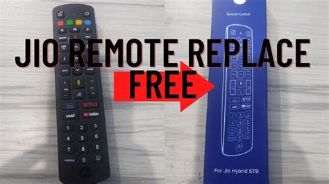 How To Replace Jio Remote Purchase Jio Remote Pair New Jio Remote