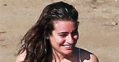 Lea Michele Flaunts Bikini Bod In Mexico With Boyfriend Matthew Paetz