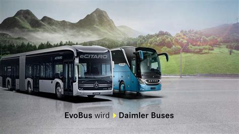 Umfirmierung EvoBus Wird Zu Daimler Buses Unternehmens Wirtschaft