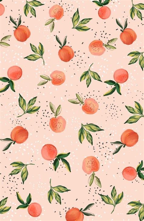 Summerrj37 Peach Wallpaper Fruit Wallpaper Pretty Wallpapers