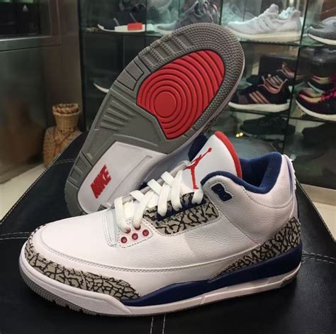 Air Jordan 3 Og True Blue 2016 Release Date Sneaker Bar Detroit