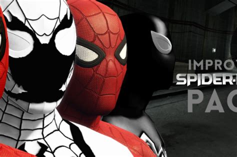 Download Free Mods Improved Spider Man Homecoming Civil War Symbiote