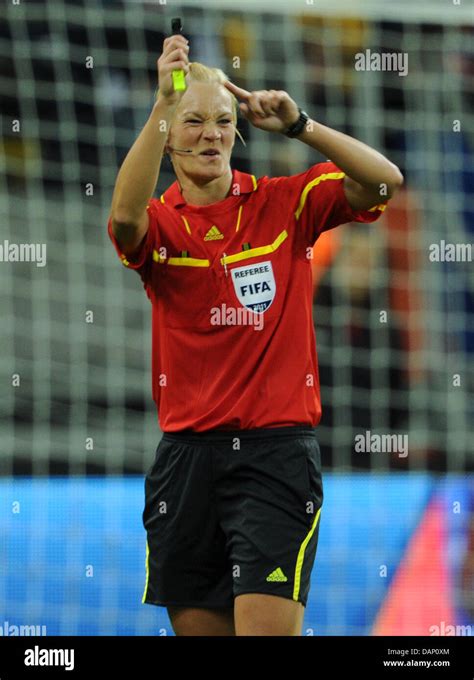 German Referee Bibiana Steinhaus In Action During The Fifa Womens World Cup Final Soccer Match