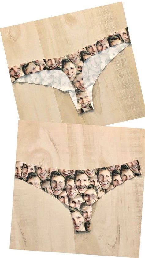 Custom Personalized Thong Panties With Your Face Customized Etsy Personalized Panties