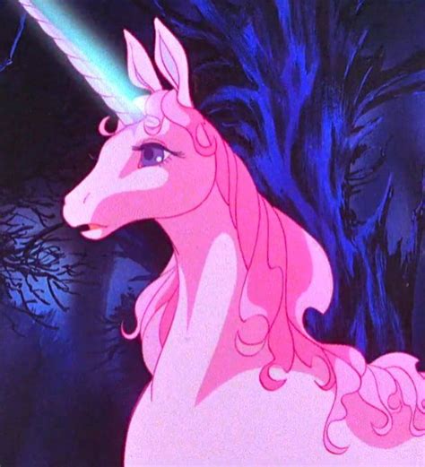 Unicorn The Last Unicorn Anime Vintage Cartoon