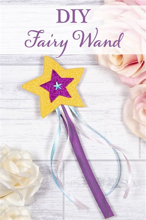 Diy Fairy Wand Fancy Shanty Diy Fairy Easy Crafts For Kids Fairy