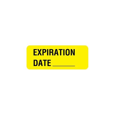 Expiration Date Medical Label Cardinal Health Canada