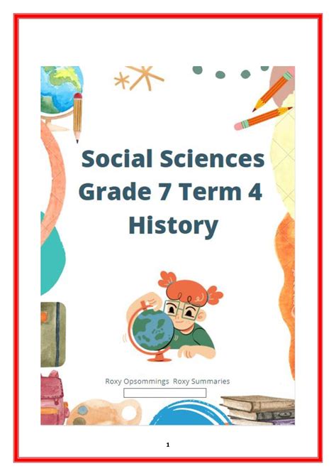 Social Sciences Grade 7 Term 4 Summaries • Teacha