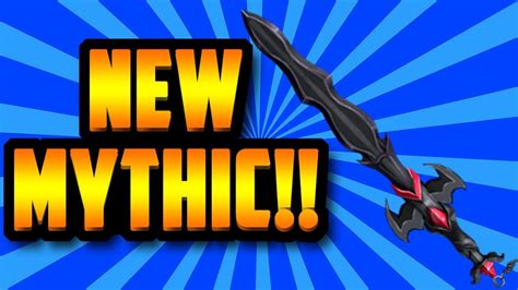 Epic New Onyx Mythic Massive Unboxing Roblox Assassin Youtube