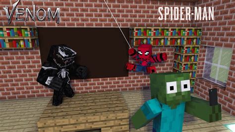 Monster School Spider Man Vs Venom Minecraft Animation Youtube