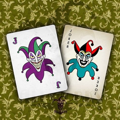 Classic Joker Playing Cards Cosplay Costume Etsy